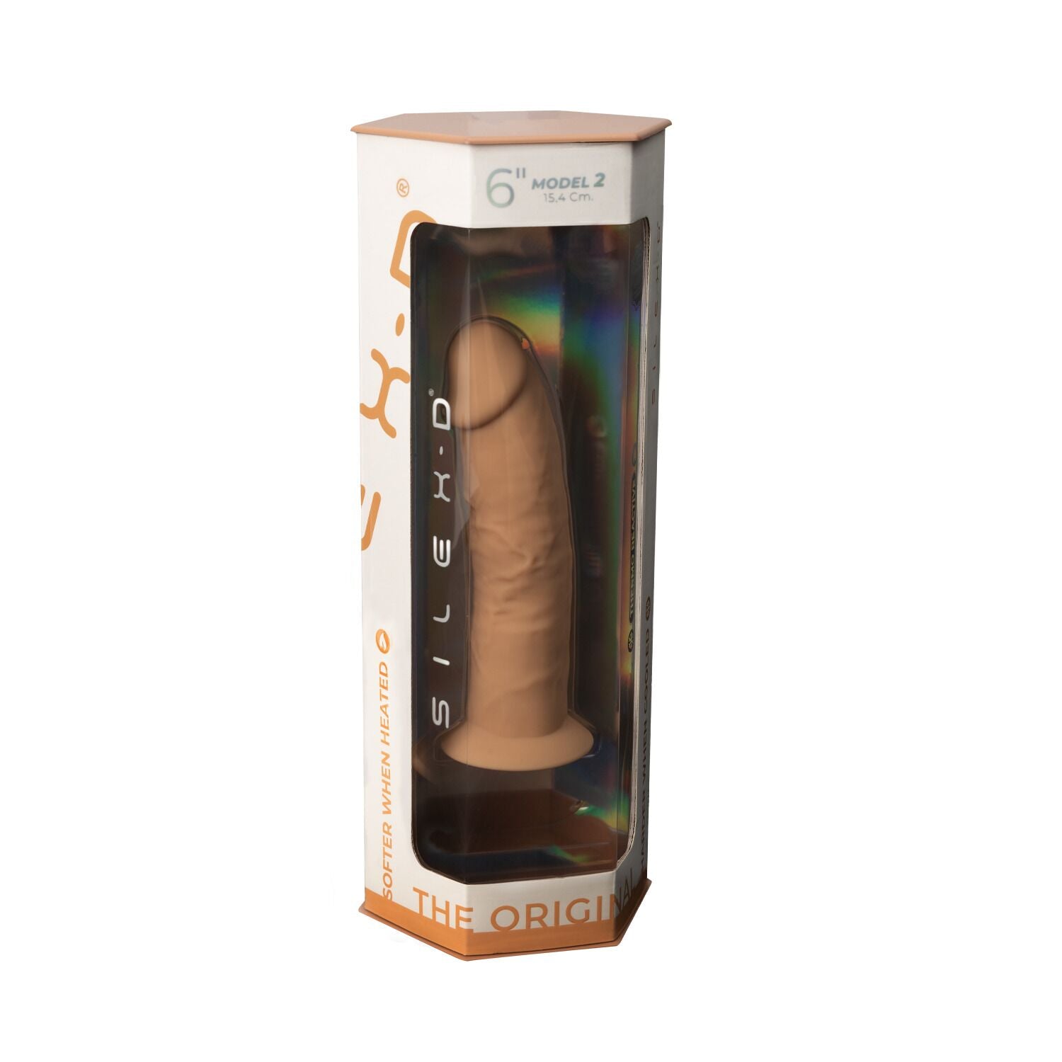 Фалоімітатор SilexD Robby Caramel MODEL 2 size 6in