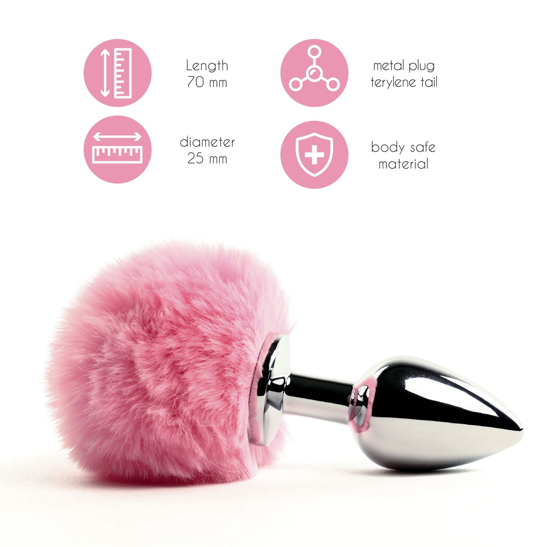 Анальна пробка FeelzToys Bunny Tails Butt