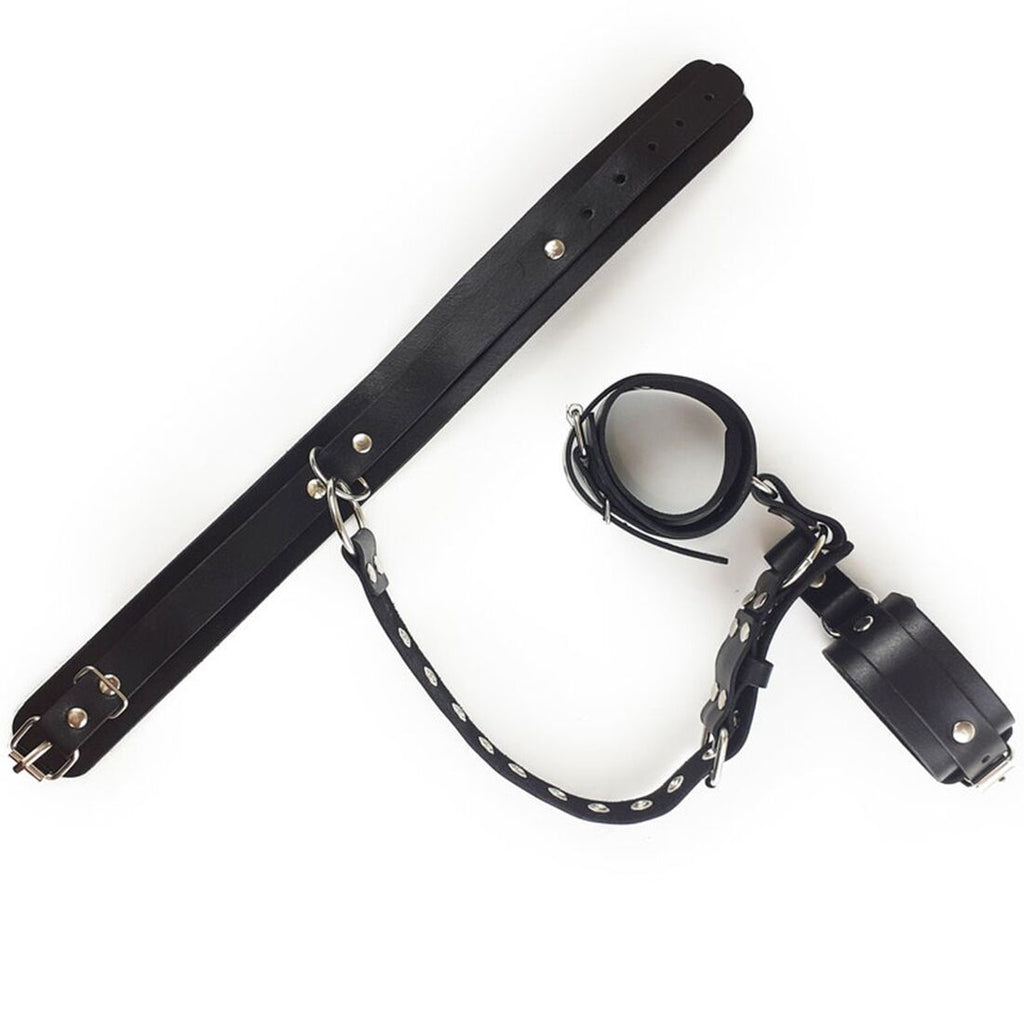 Набір для фіксації Art of Sex Bondage Set з натуральної шкіри