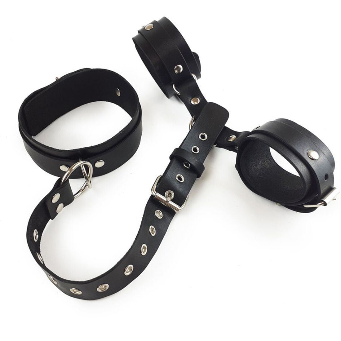 Набір для фіксації Art of Sex Bondage Set з натуральної шкіри