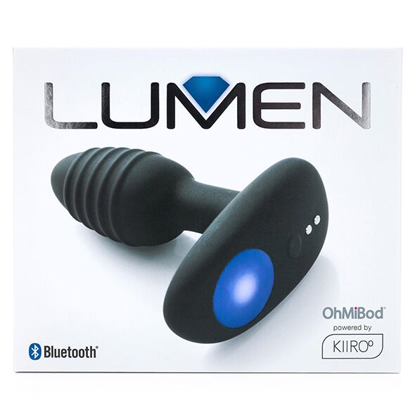 Інтерактивна анальна пробка OhMiBod Lumen powered by Kiiroo