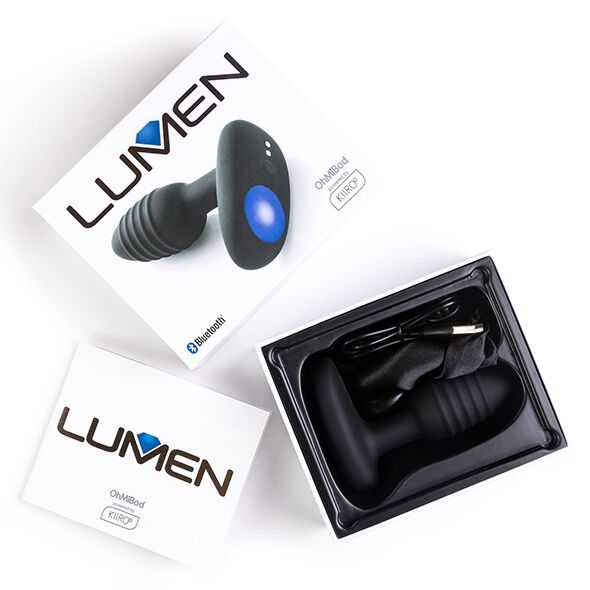 Інтерактивна анальна пробка OhMiBod Lumen powered by Kiiroo
