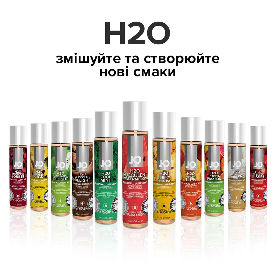 Лубрикант на водній основі JO H2O