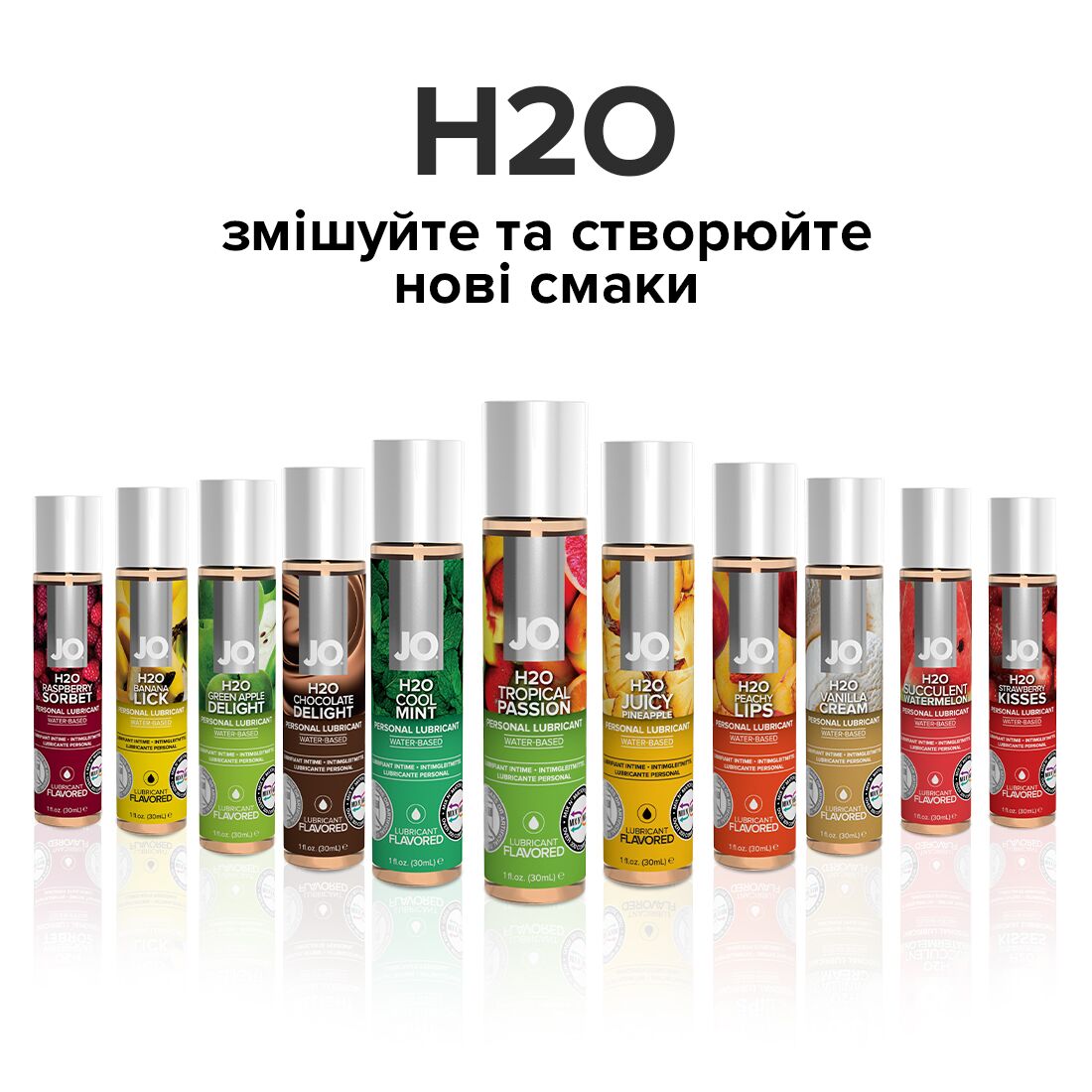 Лубрикант на водній основі JO H2O