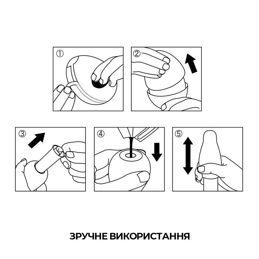 Набір мастурбаторів-яєць Tenga Egg New Standard Pack 6 яєць