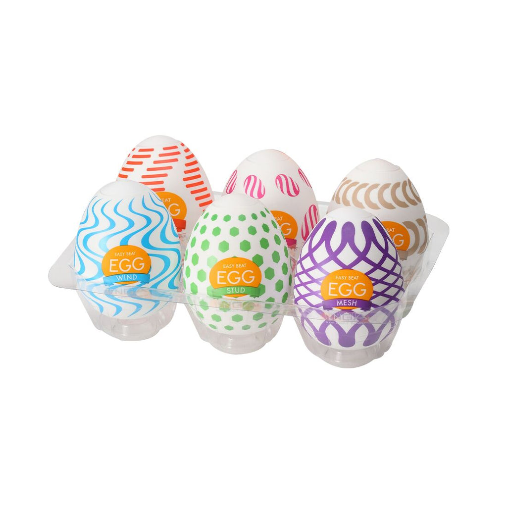 Набір мастурбаторів-яєць Tenga Egg Wonder Pack 6 яєць