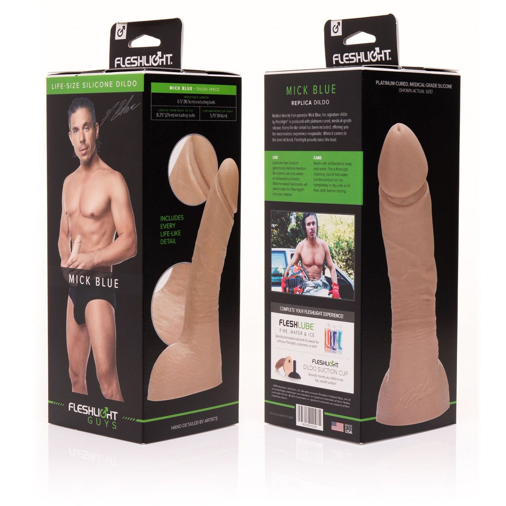 Фалоімітатор Fleshlight Guys Mick Blue Dildo