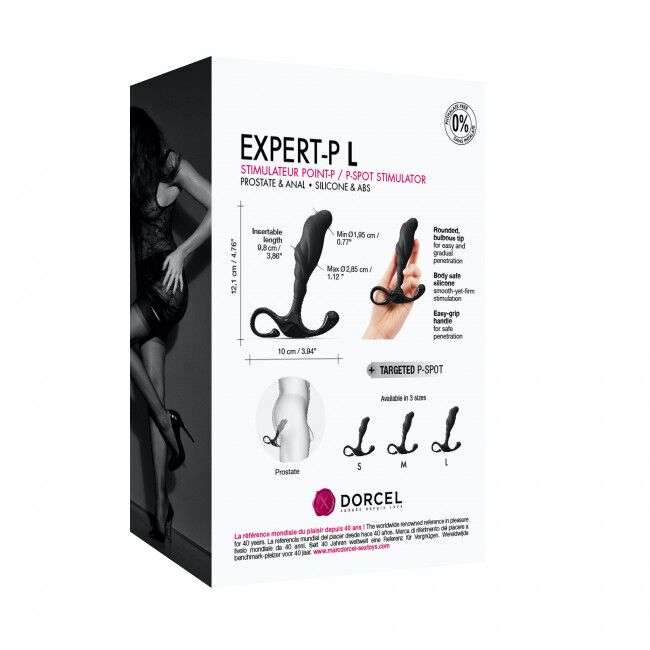 Ручний ергономічний масажер простати Dorcel Expert P
