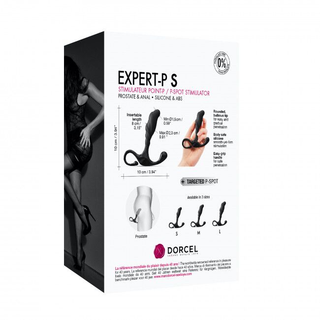 Ручний ергономічний масажер простати Dorcel Expert P