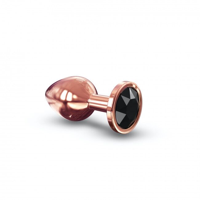 Металева анальна пробка із прикрасою у вигляді кристалу Dorcel Diamond Plug