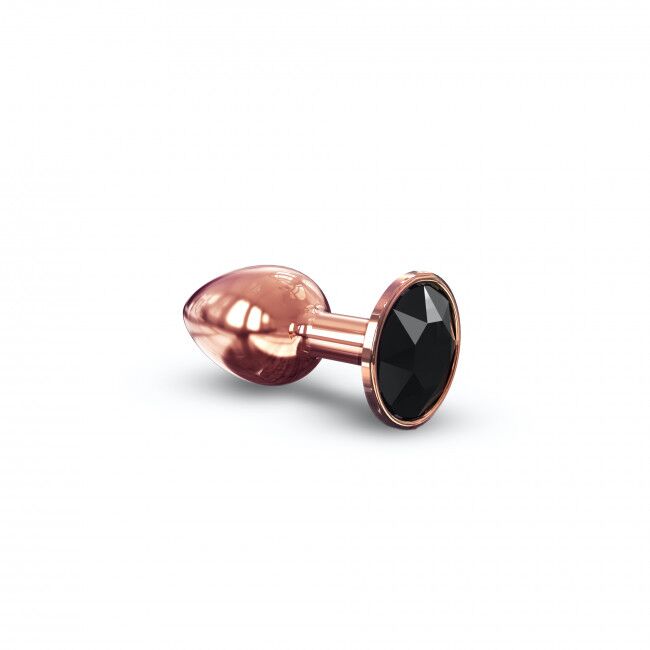Металева анальна пробка із прикрасою у вигляді кристалу Dorcel Diamond Plug