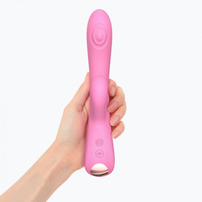 Вібратор-кролик зі спрямованим масажем точки G - Love To Love Bunny&Clyde