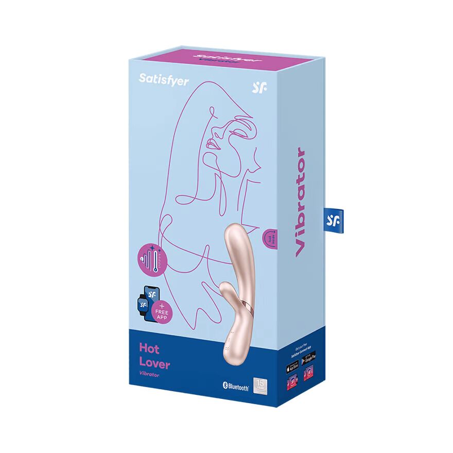 Смарт вібратор-кролик із підігрівом Satisfyer Hot Lover