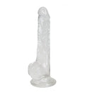 Прозорий фалоімітатор Alive Jelly Dildo Lusty