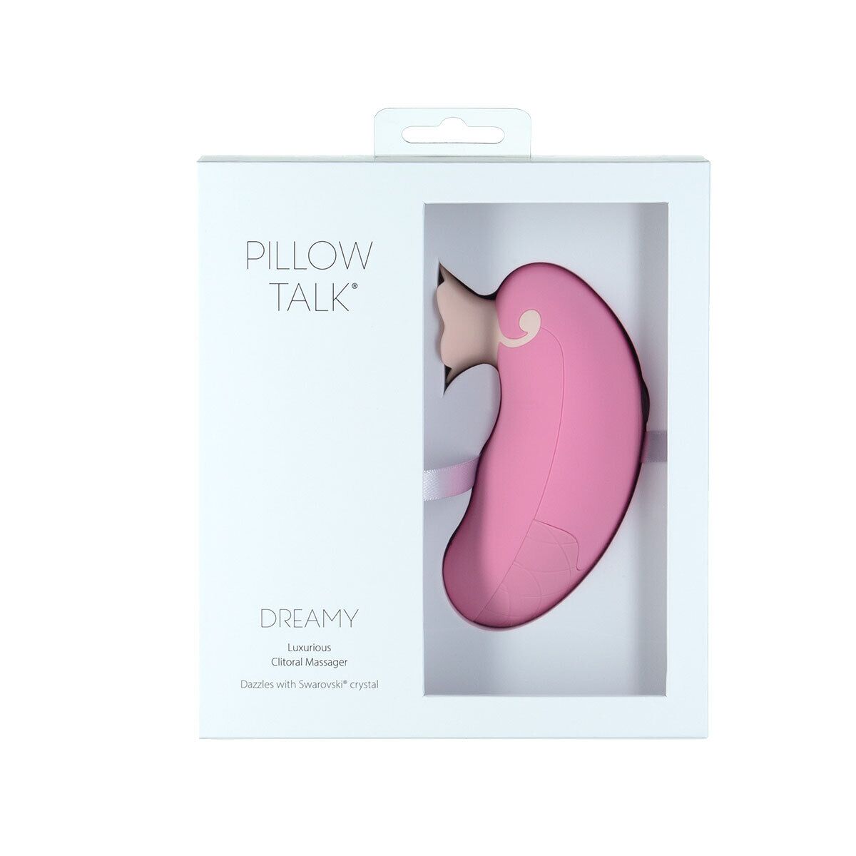 Розкішний вакуумний кліторальний стимулятор Pillow Talk Dreamy із кристалом Swarovski