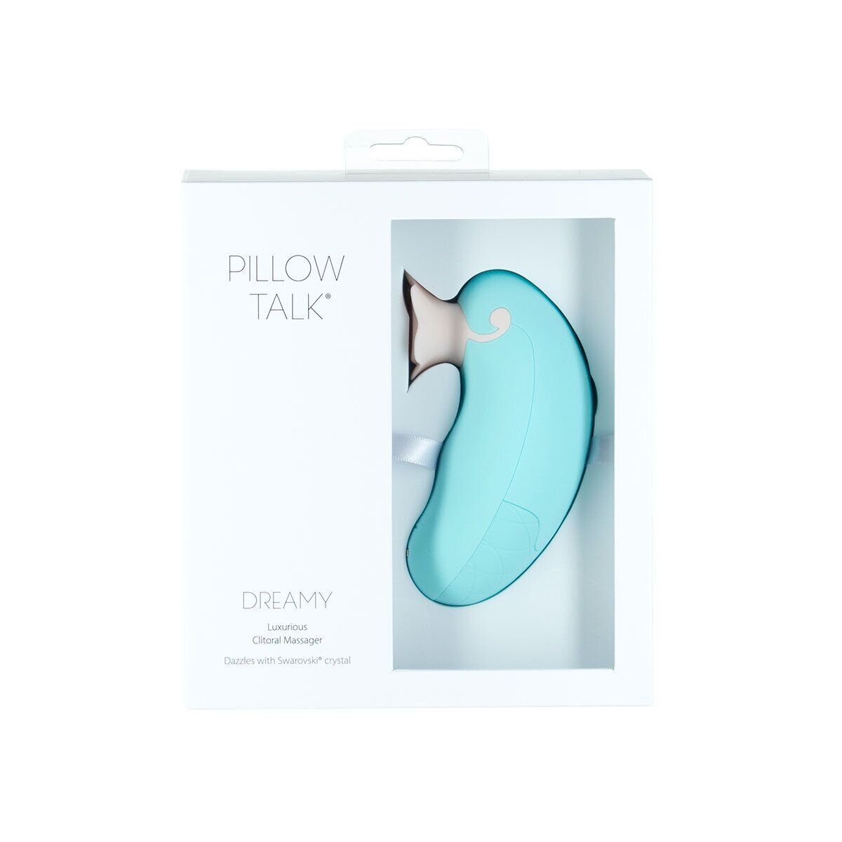 Розкішний вакуумний кліторальний стимулятор Pillow Talk Dreamy із кристалом Swarovski