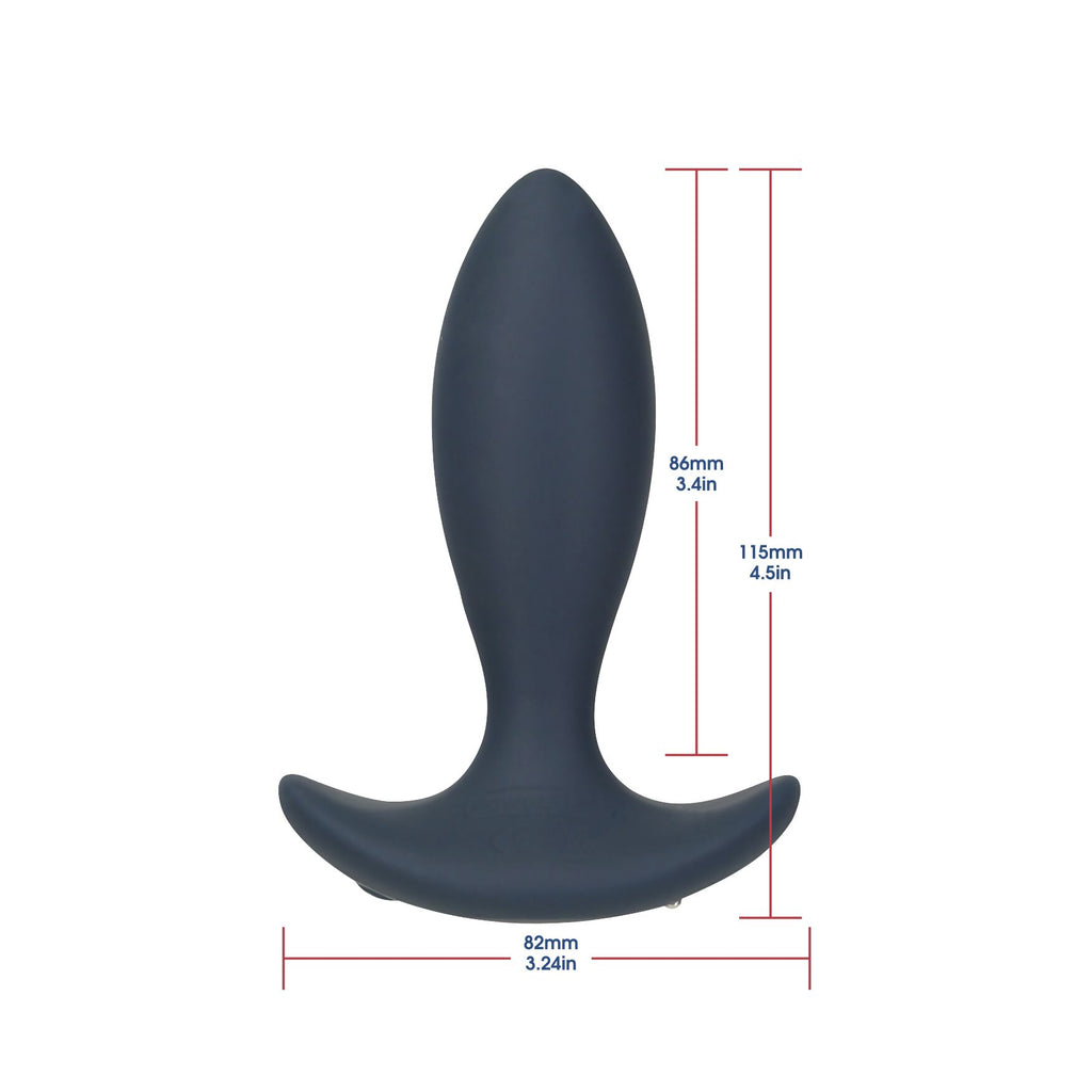 Анальна пробка з пульсацією Lux Active Throb - 4.5"