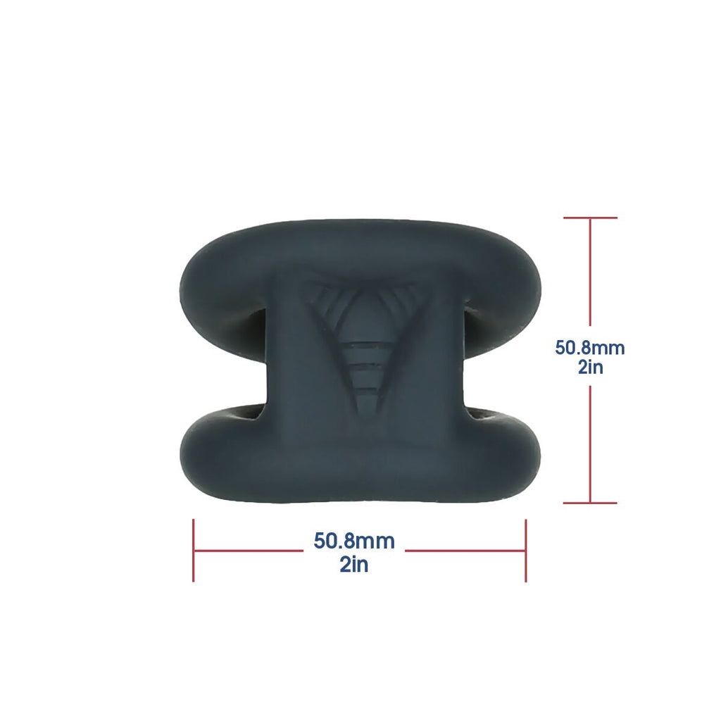 Подвійне ерекційне кільце LUX Active Tug - Versatile Silicone Cock Ring