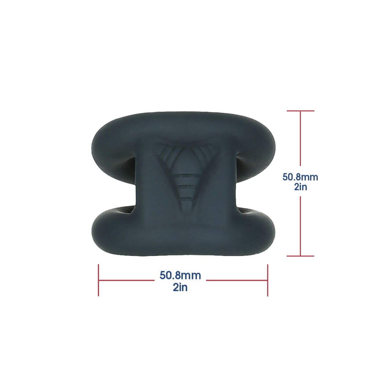 Подвійне ерекційне кільце LUX Active Tug - Versatile Silicone Cock Ring