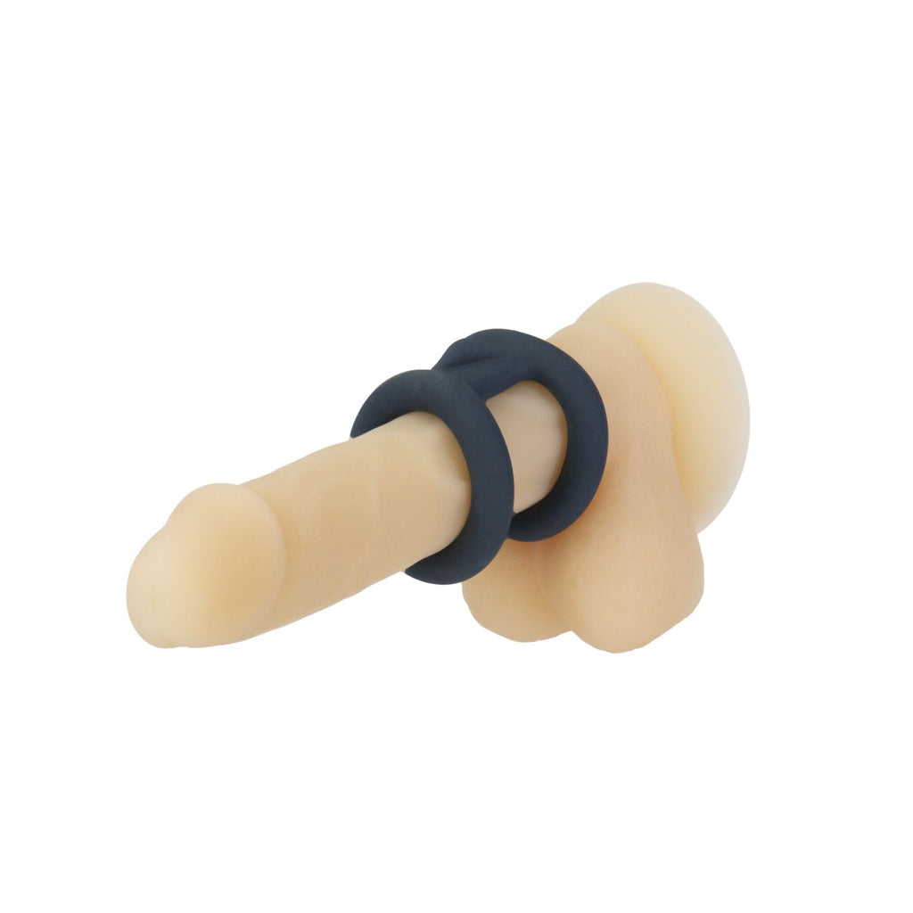 Подвійне ерекційне кільце LUX Active Tug - Versatile Silicone Cock Ring