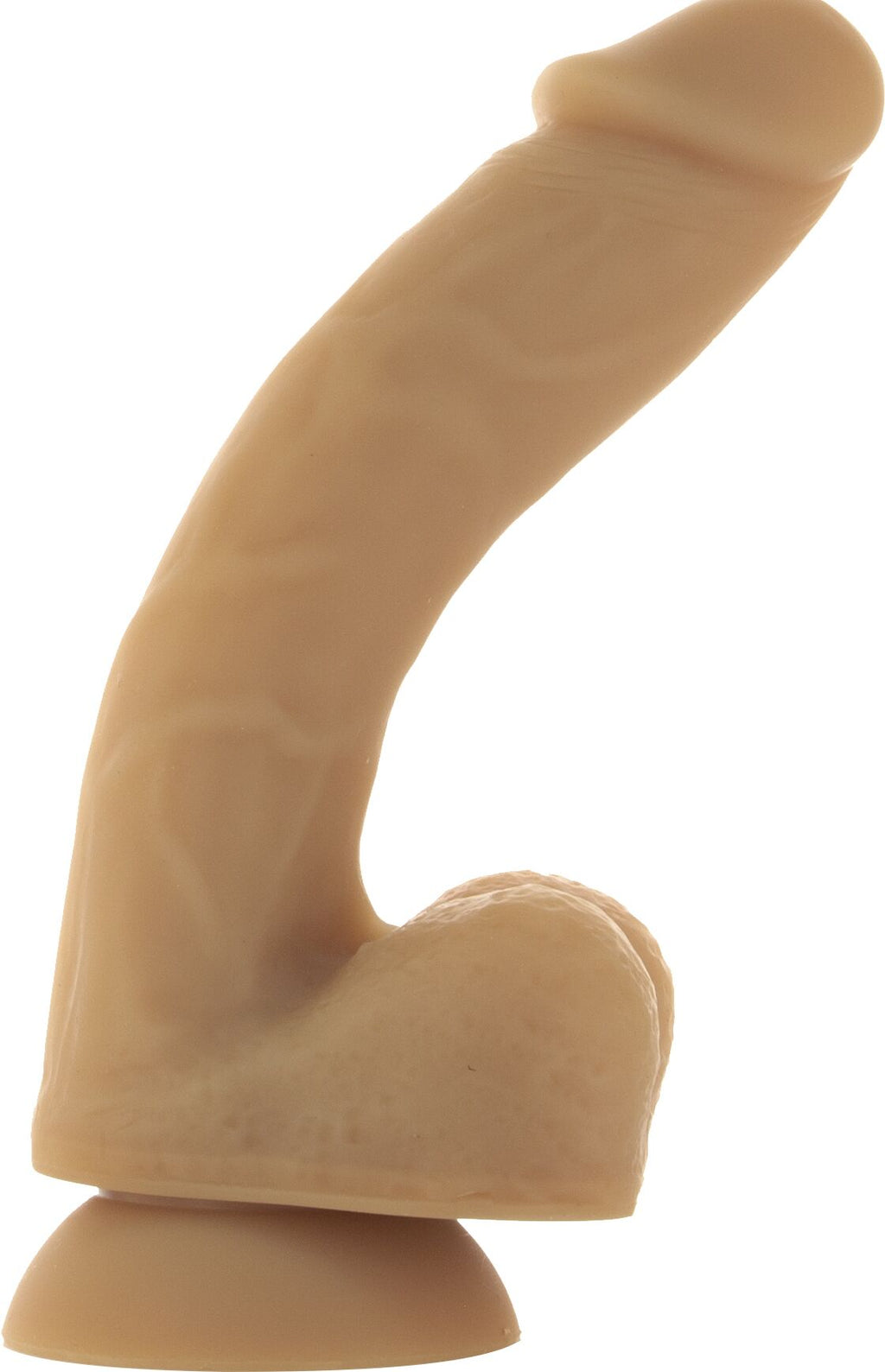 Гнучкий фалоімітатор на присосці ADDICTION ANDREW 8″ Silicone Dong - Caramel