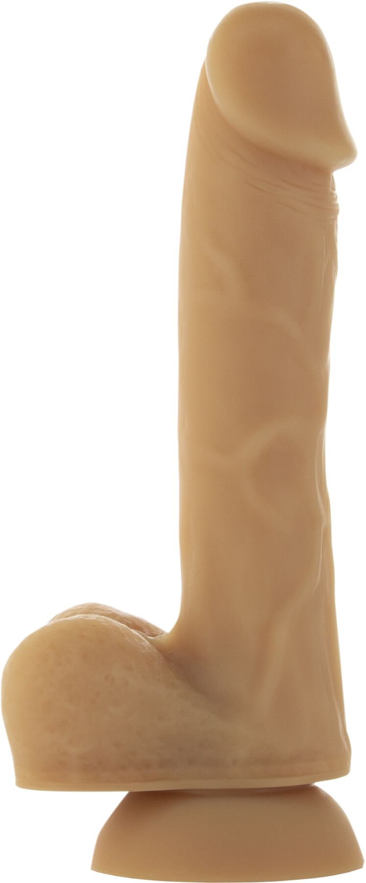 Гнучкий фалоімітатор на присосці ADDICTION ANDREW 8″ Silicone Dong - Caramel