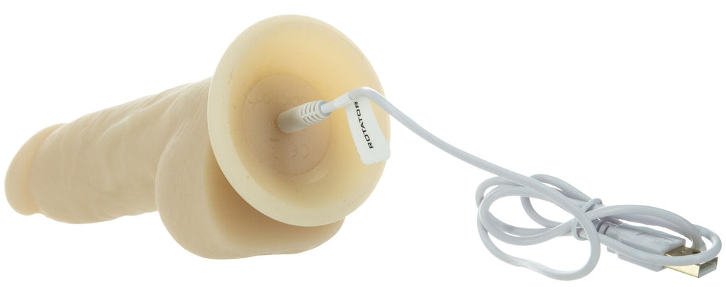 Фалоімітатор з вібрацією та ротацією Naked ADDICTION Chris 7″ Rotating & Vibrating Dong