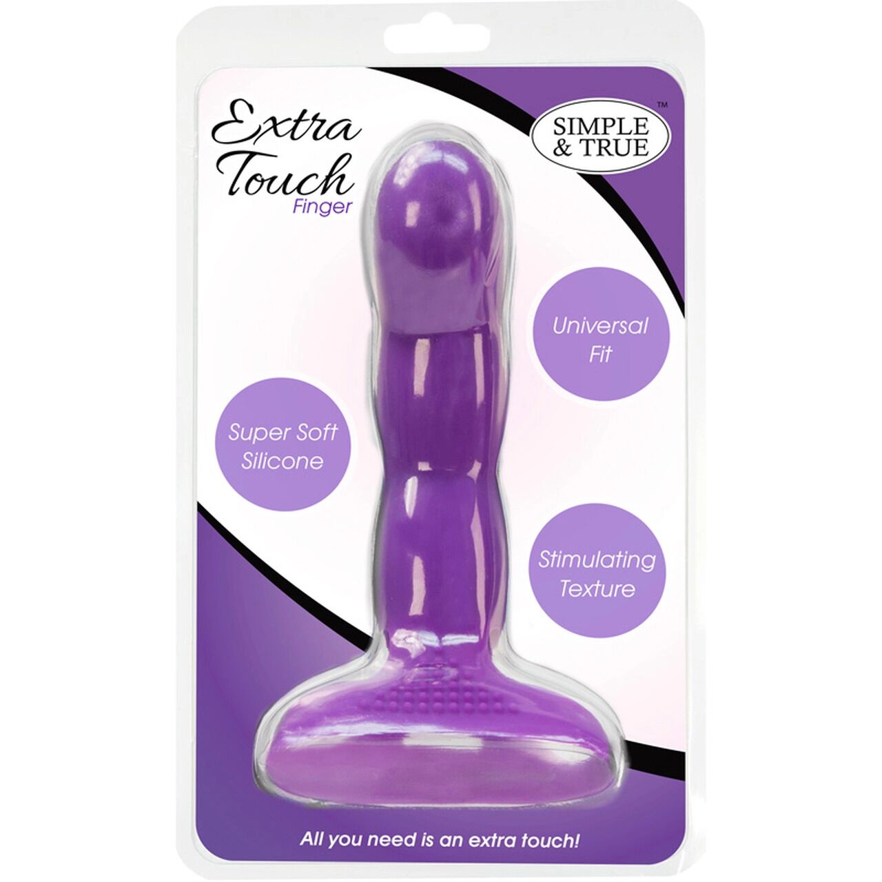 насадка палець simple&true extra touch finger