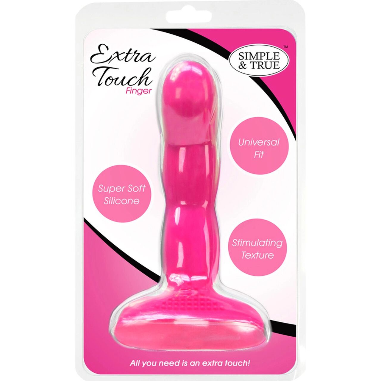 насадка палець simple&true extra touch finger