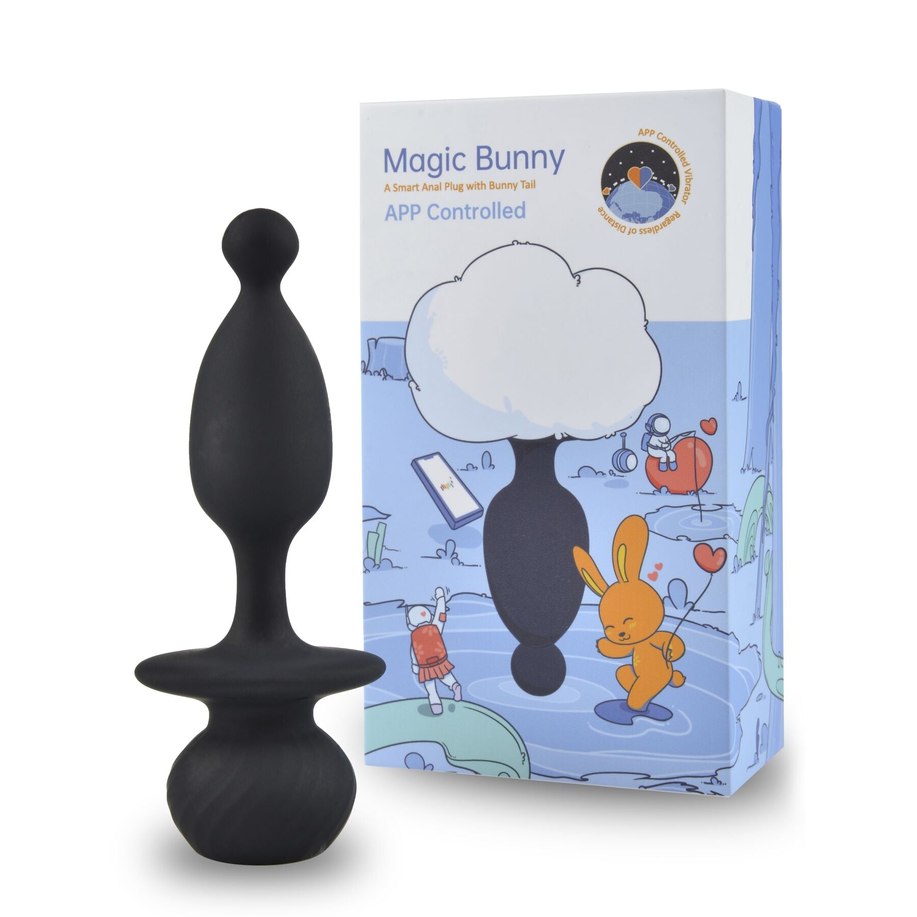 Анальна смарт-пробка Magic Motion Bunny зі знімним