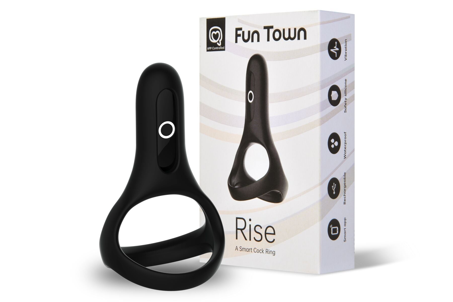 Подвійне ерекційне кільце Fun Town Rise
