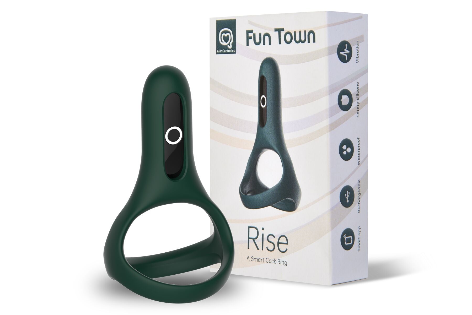 Подвійне ерекційне кільце Fun Town Rise