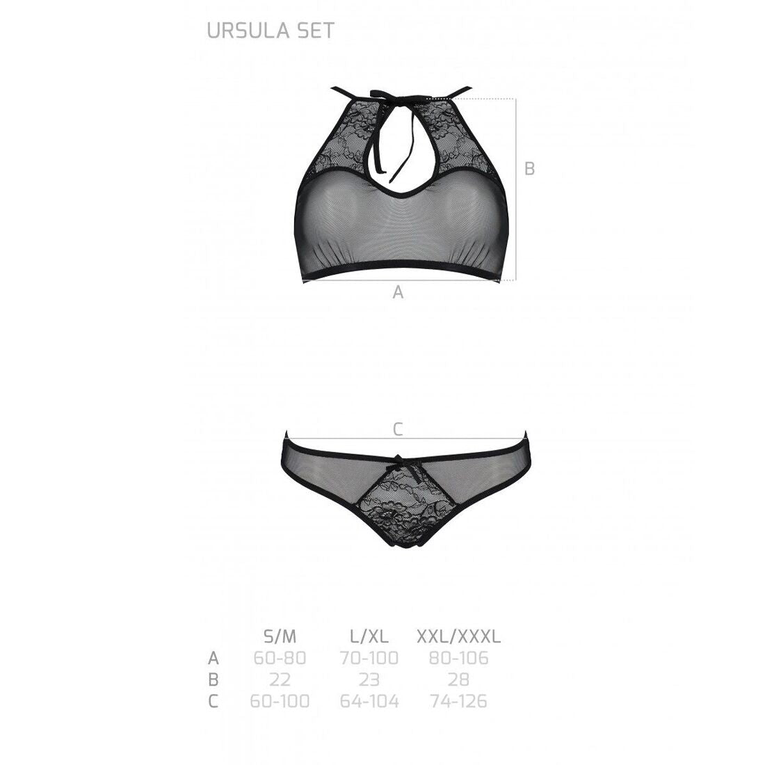 Комплект: бра Passion URSULA