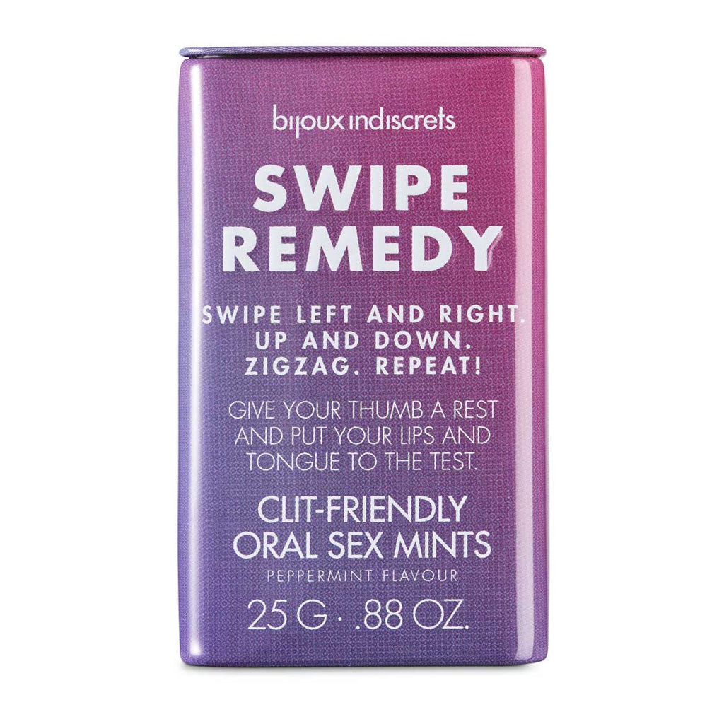 М'ятні цукерки Bijoux Indiscrets Swipe Remedy - clitherapy oral sex mints без цукру