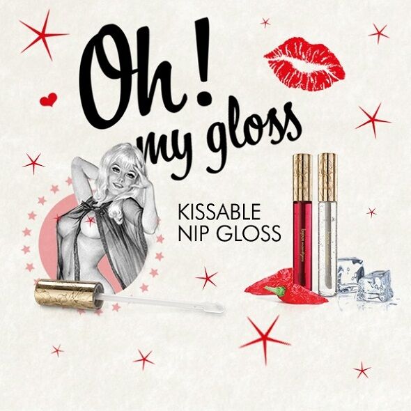 Набір блисків для сосків Bijoux Indiscrets Kissable Nip Gloss DUET
