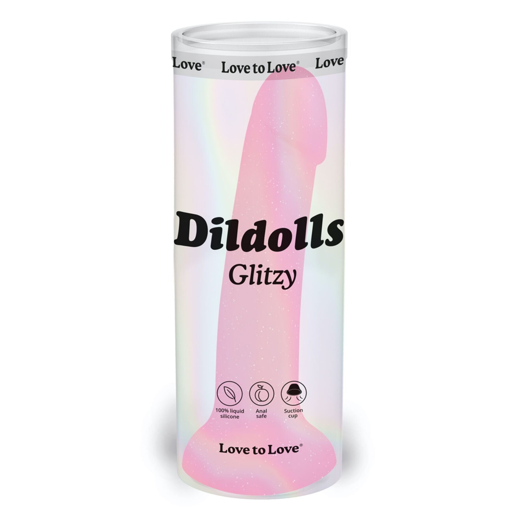 Дилдо з блискітками Love To Love DILDOLLS