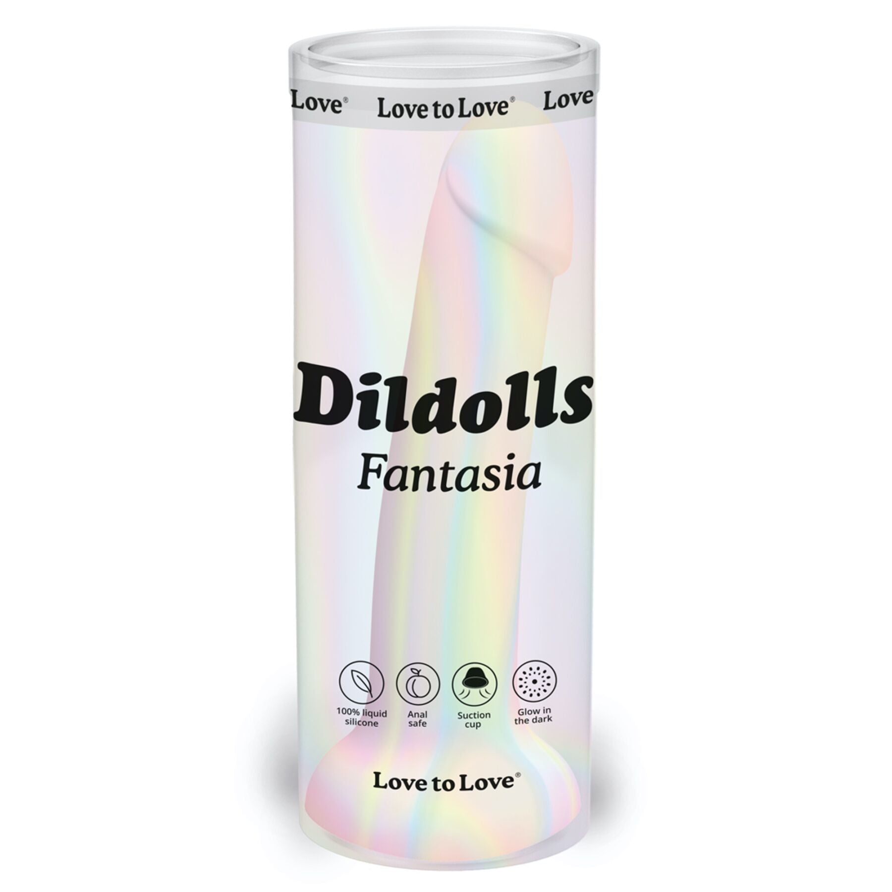Дилдо, що світиться в темряві Love To Love DILDOLLS