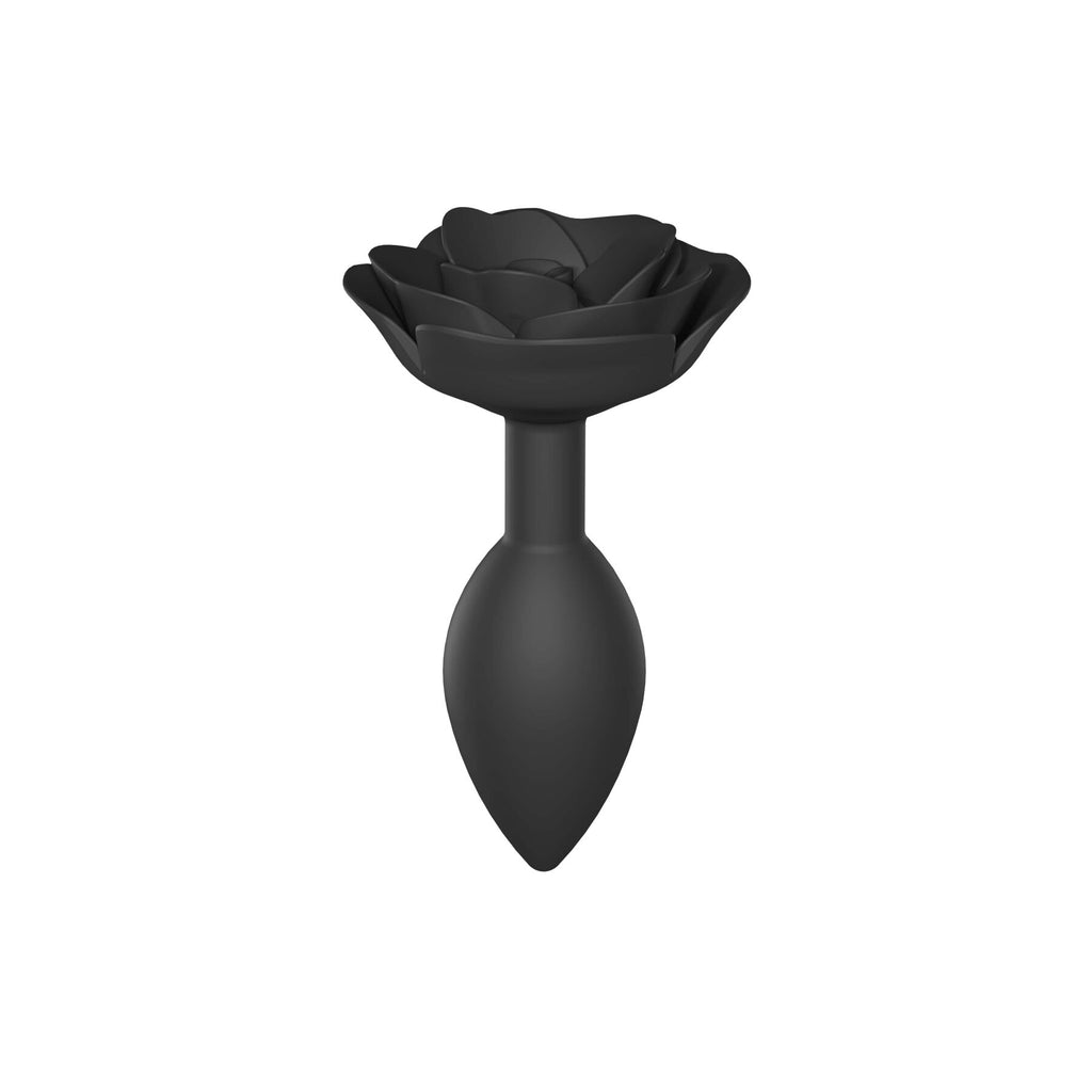 Силіконова анальна пробка Love To Love OPEN ROSES ONYX