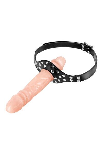 Кляп із подвійним фалоімітатором Fetish Tentation Double Penis Gag