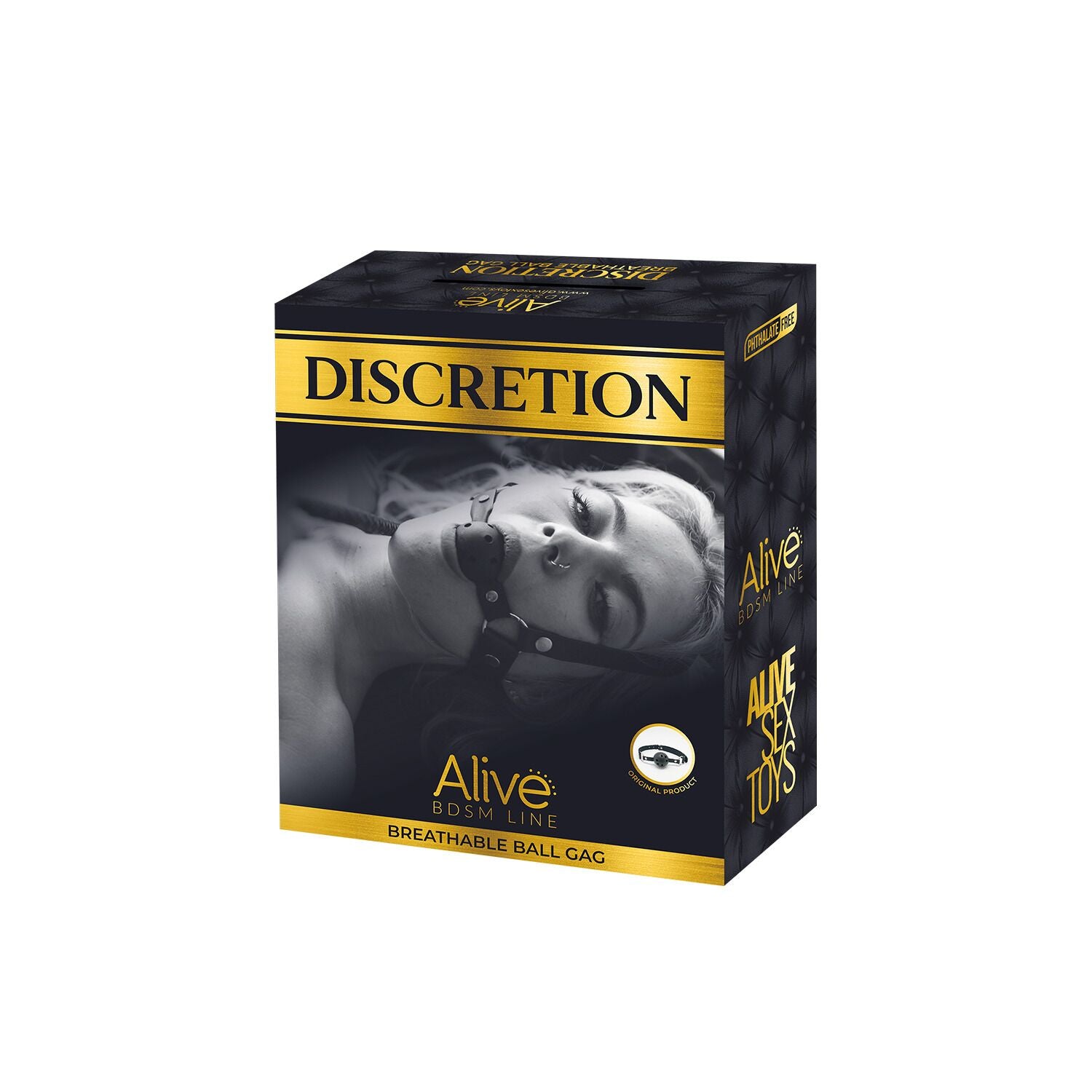 Повітропроникний кляп Alive Discretion