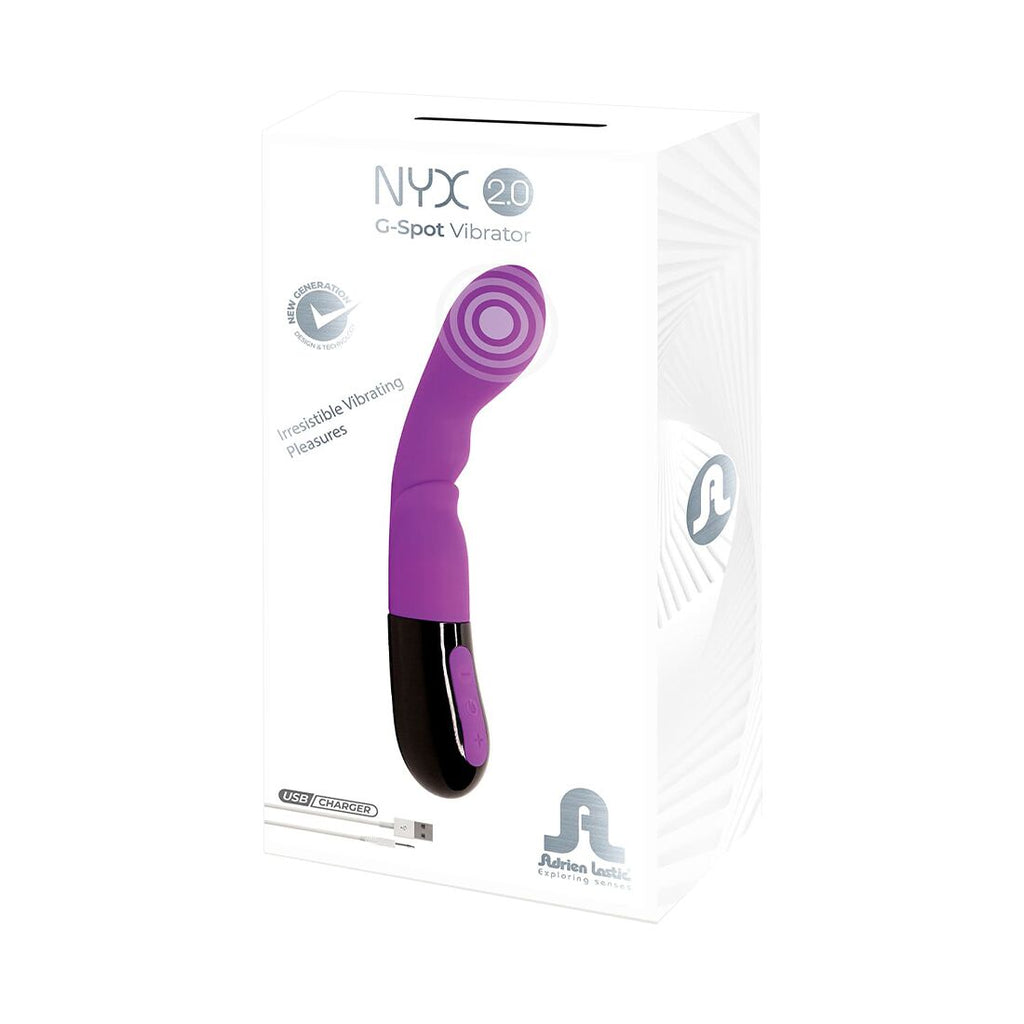 Вібратор Adrien Lastic Nyx 2.0 стимуляція точки G і входу в піхву