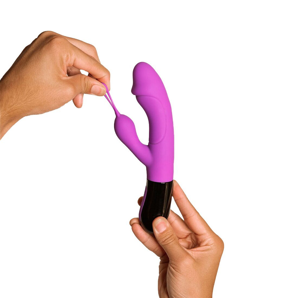 Вібратор-кролик Adrien Lastic Ares 2.0 з петелькою для пальця