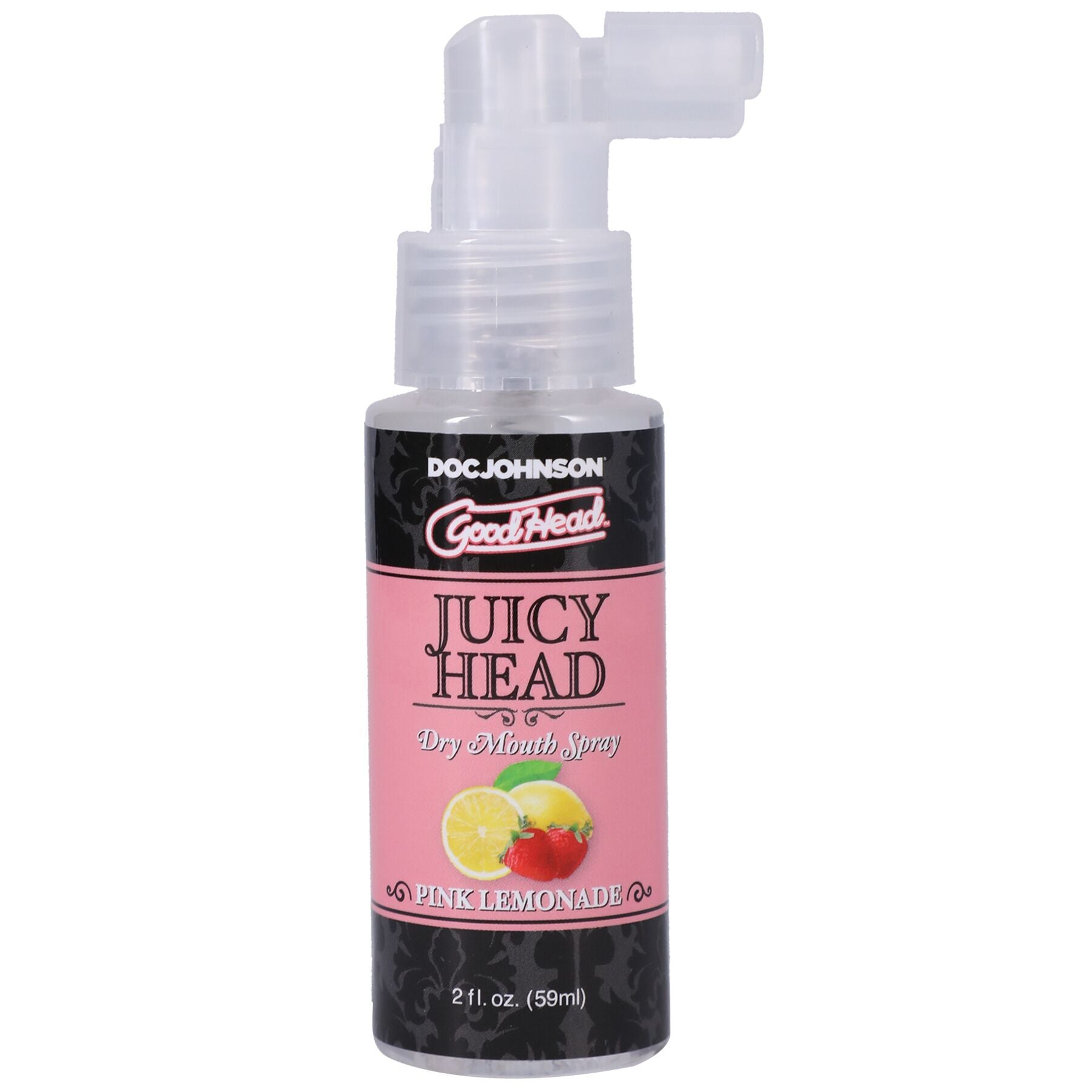 Зволожувальний спрей оральний Doc Johnson GoodHead - Juicy Head Dry Mouth Spray - Pink Lemonade