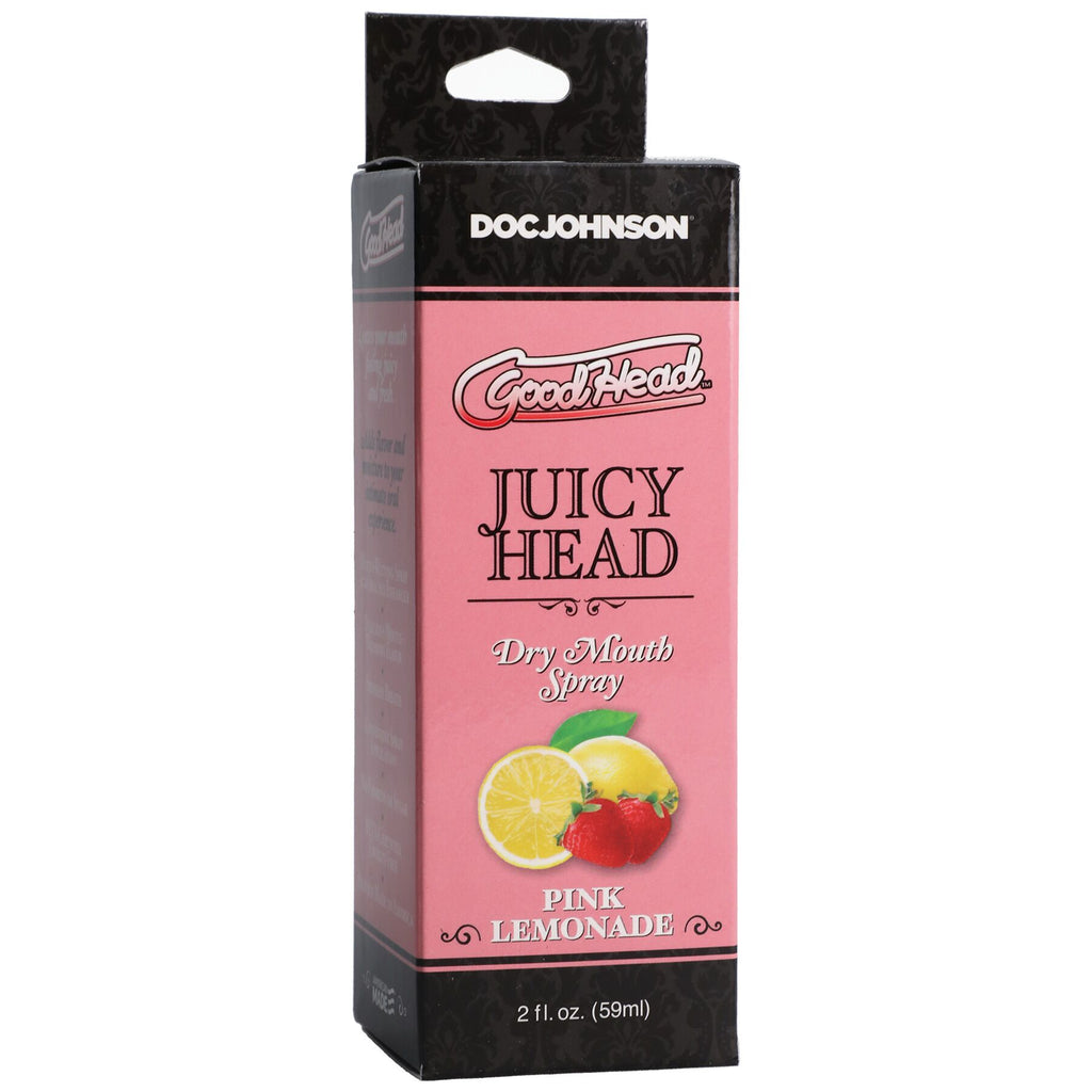 Зволожувальний спрей оральний Doc Johnson GoodHead - Juicy Head Dry Mouth Spray - Pink Lemonade