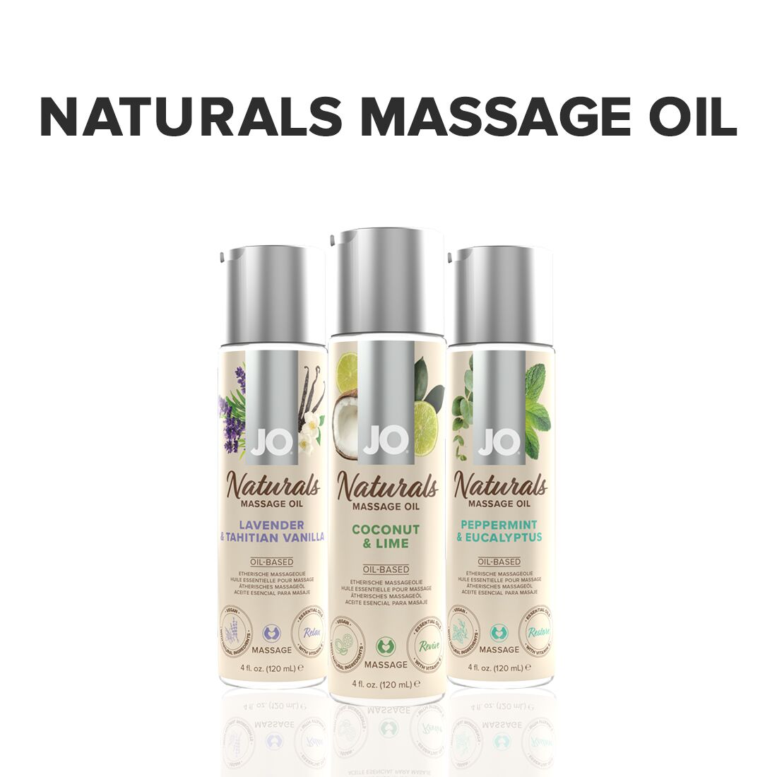 Масажна олія JO Naturals Massage Oil