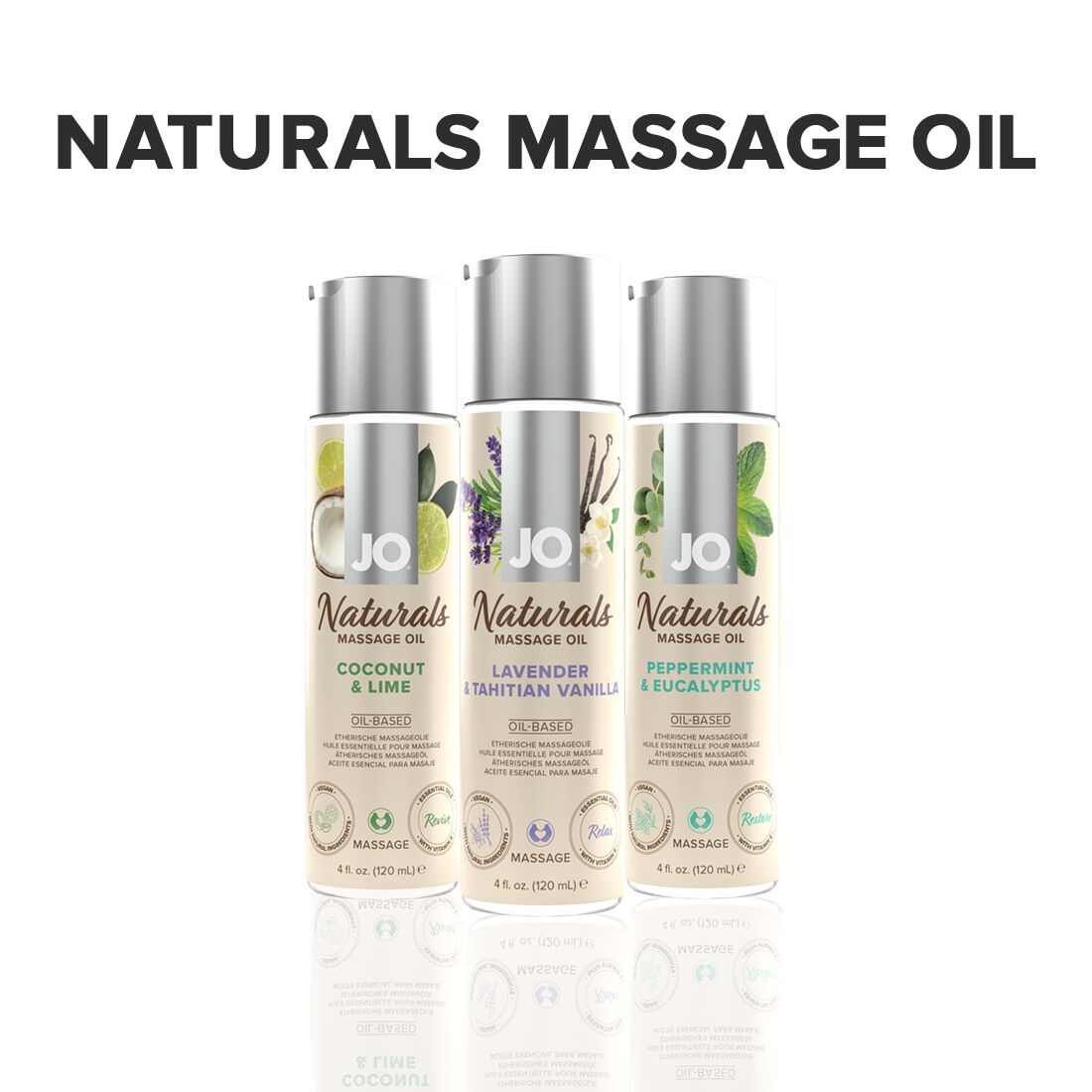 Масажна олія JO Naturals Massage Oil