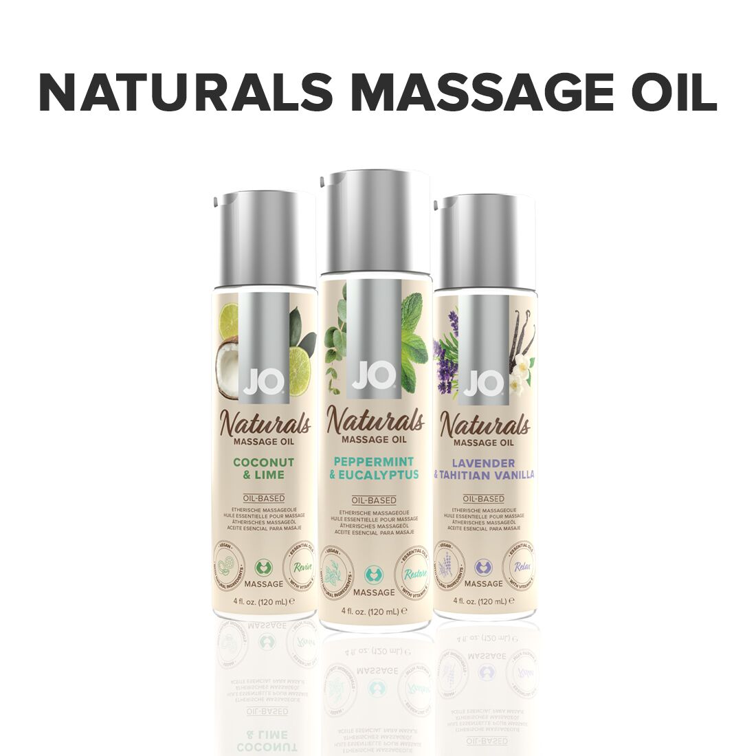 Масажна олія JO Naturals Massage Oil