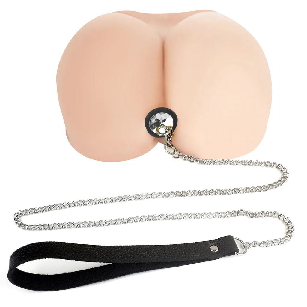 Анальна пробка Art of Sex Metal Anal Plug Leash
