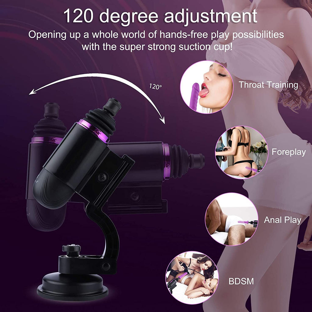 Міні секс-машина Hismith Mini Capsule Sex-Machine with Strong Suction Cup