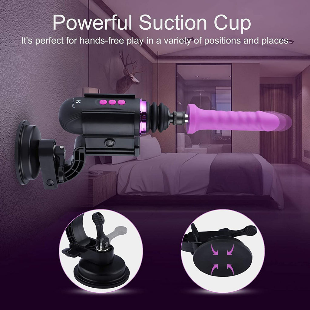 Міні секс-машина Hismith Mini Capsule Sex-Machine with Strong Suction Cup